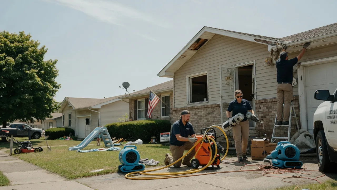 Water Damage Restoration in Pawnee, IL near me